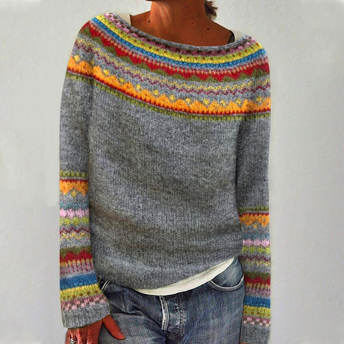 Sophie | Cozy Retro Sweater