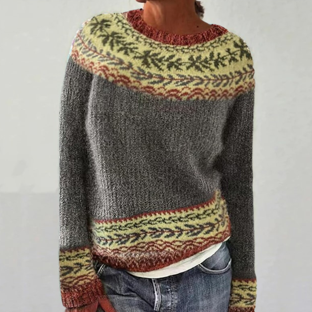 Poppy | Cozy Retro Sweater